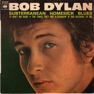 Disco Subterranean Homesick Blues de Bob Dylan