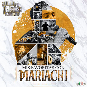 Disco Mis Favoritas Con Mariachi de Edwin Luna