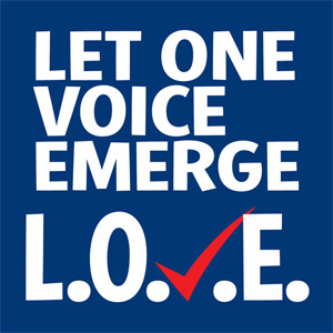 Disco L.o.v.e. (Let One Voice Emerge) de Fergie