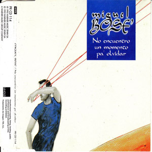 Disco No Encuentro Un Momento Pa Olvidar de Miguel Bosé