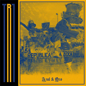 Disco Azul Y Oro de Trueno